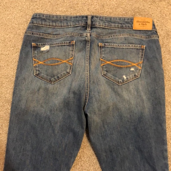 Abercrombie & Fitch Distressed Skinny Jeans - Picture 11 of 12